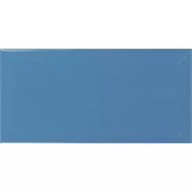 Vilar Metro Aqua Blue Brillo Biselado 10x20 cm falicsempe