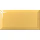 Vilar Metro Mostaza Brillo Biselado 10x20 cm falicsempe