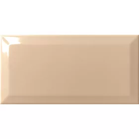 Vilar Metro Beige Brillo Biselado 10x20 cm falicsempe