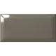Vilar Metro Cemento Brillo Biselado 10x20 cm falicsempe