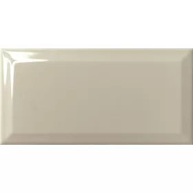 Vilar Metro Light Grey Brillo Biselado 10x20 cm falicsempe