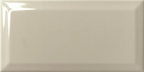 Vilar Metro Light Grey Brillo Biselado 10x20 cm falicsempe