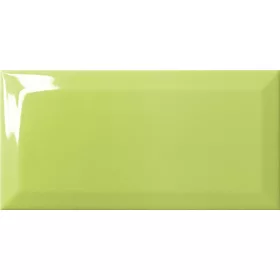 Vilar Metro Pistacho Brillo Biselado 10x20 cm falicsempe