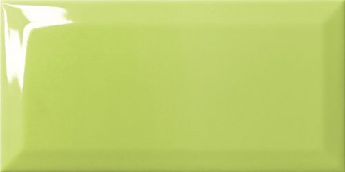 Vilar Metro Pistacho Brillo Biselado 10x20 cm falicsempe