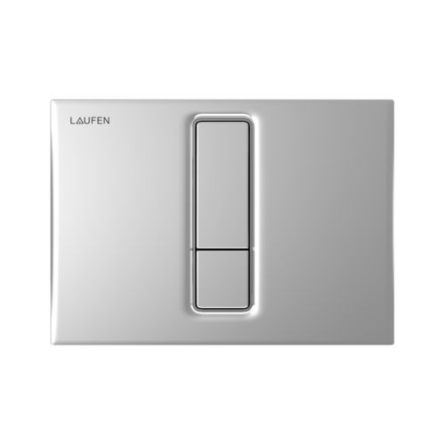 Laufen WC tartály nyomólap, ABS műanyag kétmennyiségű  AW101 fényes króm, H9001010040001