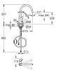 Grohe BauEdge egykaros mosogatócsap, 1/2"