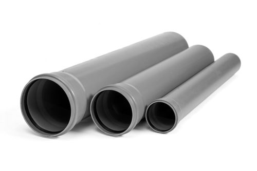 Valplast PVC tokos cső gumigyűrűvel D50 L=2m