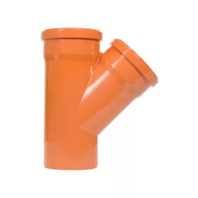 Valplast KG PVC ág idom 45° D.110x110mm