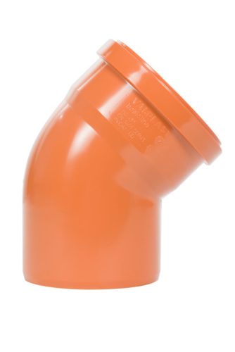 Valplast KG PVC ívidom 45° D.110mm