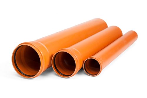 Valplast KG PVC tokos cső gumigyűrűvel Multilayer D110x3,2 L=2m