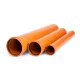 Valplast KG PVC tokos cső gumigyűrűvel Multilayer D110x3,2 L=1m