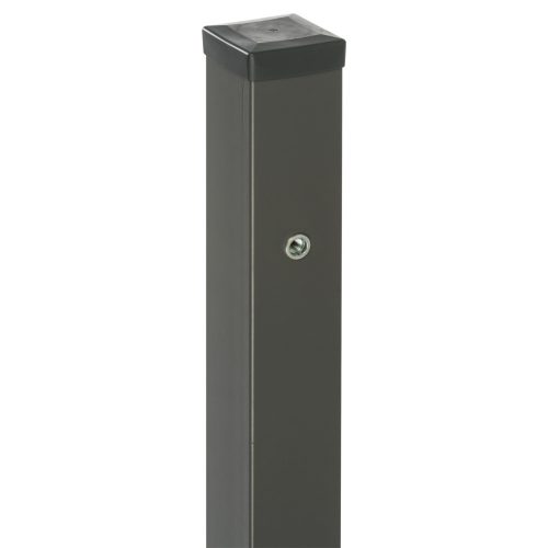 Polbram kapu oszlop 10 x 10 x 200 cm, RAL 7016, antracit