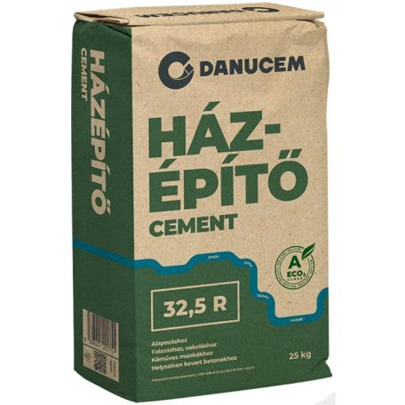 Danucem házépítő cement, CEM II/B-M (S-L) 32,5 R, Multicem Standard