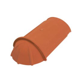   Tondach Sajtolt Sima Kezdő gerinccserép rögzítőcsavarral téglavörös-csornai