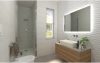 FAP Lumina White Matt falicsempe 25 x 75 x 0,85 cm