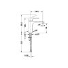 Duravit B.1 egykaros mosdócsaptelep