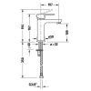 Duravit A.1 egykaros mosdócsaptelep