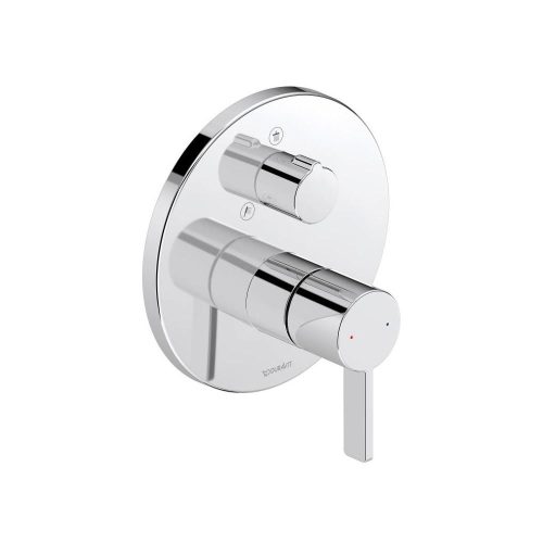 Duravit D-Neo Falsík alatti kétutas zuhanycsaptelep, króm DE4210012010
