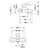 Duravit B.2 Egykaros kádcsaptelep, króm B25230000010