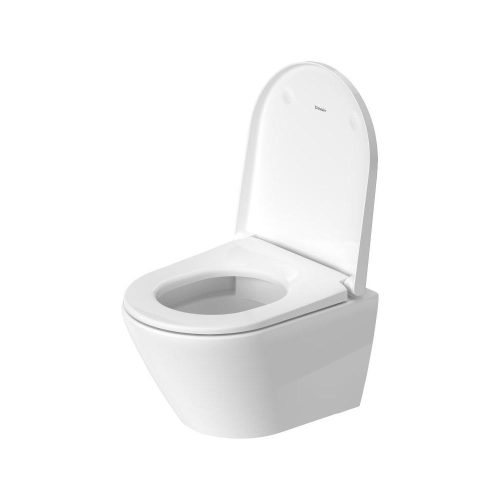Duravit D-Neo öblítőperem nélküli Duravit Rimless fali wc szett ülőkével 45770900A1 - OUTLET
