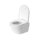 Duravit D-Neo öblítőperem nélküli fali wc szett ülőkével 45770900A1