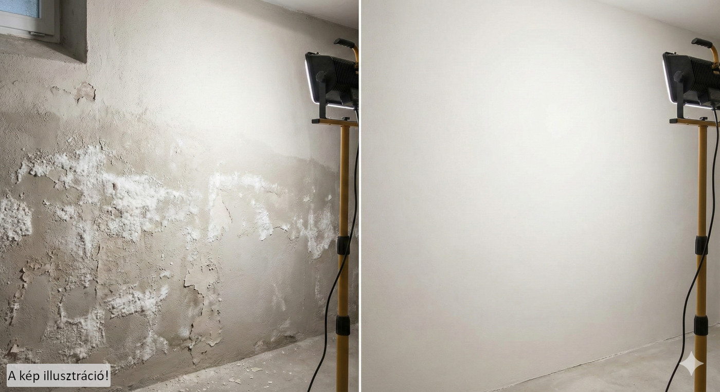 Vizesedő fal felújítása: Szakszerű megoldások a salétromosodás ellen